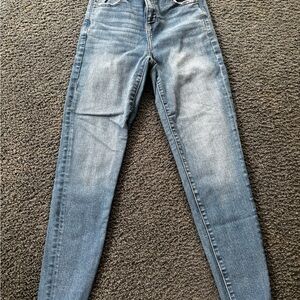 American Eagle next level stretch Classic Blue Women's Jeans size 0